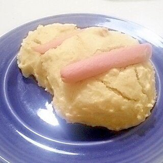 ホットケーキミックスで、簡単ソーセージパン